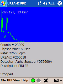 URSA-II MCA Software – Multi-Channel Spectrum Radiation Analyzer Software